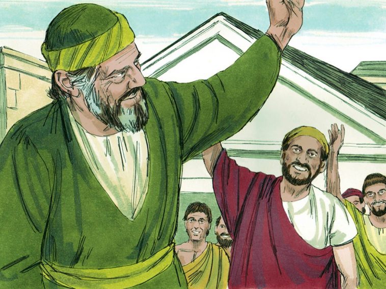 Paul grateful for their generosity