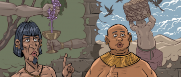 Cup bearer and baker in King Nebuchadnezzar's dream